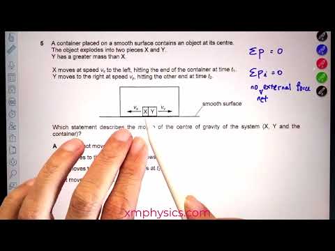 Daily Physics MCQ  #065 CG of Blocks in Container