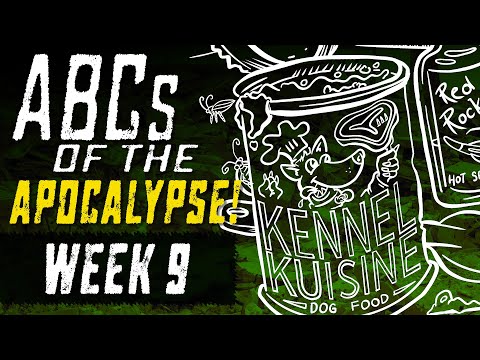 ABCs of the Apocalypse: K is for Kennel Kuisine (Adobe Fresco Illustration Livestream)