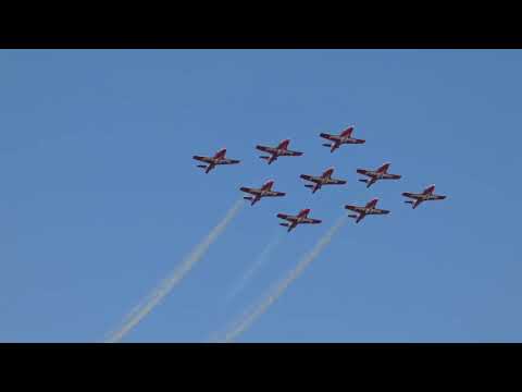 Canadian Snowbirds at Oshkosh 7-27-24