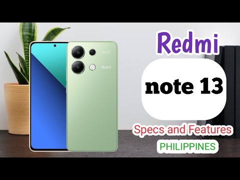 xiaomi redmi note 13 Specs,   Features and price in Philippines #redminote13 #xiaomi #unboxing