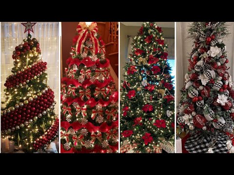 Colourful Christmas Tree Designs/Beautiful Christmas Tree Ideas