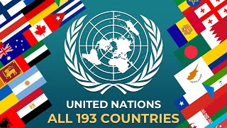 Guess ALL 193 countries of UNITED NATIONS | FLAG QUIZ