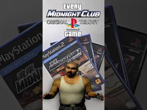 Original Midnight Club PS2 Trilogy Unboxing and Gameplay