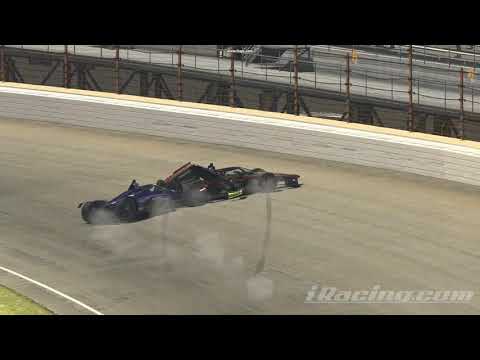 iRacing IndyCar New Damage Model Test