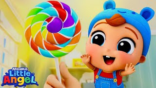 My Rainbow Lollipop | Little Angel Kids Songs & Nursery Rhymes