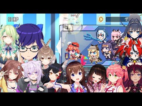 Hololive members reaction to unlocking themselves in Holocure [Hololive Clip] compilation