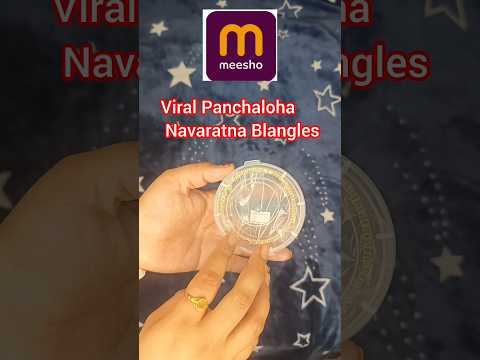 Meesho Viral pancholoha Navaratna Blangles Comment for link 🔗🔗🔗🔗 Link in my community post