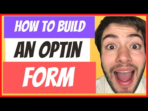 How To Build An Opt-In Page For Lead Generation [SUPER SIMPLE]