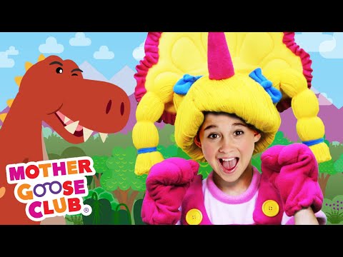 Dinosaur Stomp + More | Mother Goose Club Nursery Rhymes