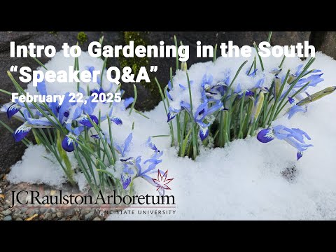 Intro to Gardening in the South - “Speaker Q&A” - February 2025