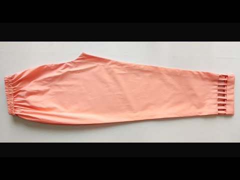 Pant Trouser Cutting and Stitching | Pant Bottom Design Cutting and Stitching | Pant Cutting