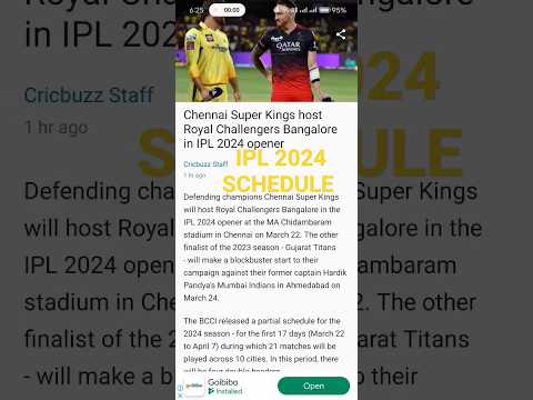 IPL 2024 SCHEDULE | CSK vs RCB in IPL 2024 OPENER |HOW TO BOOK IPL 2024 TICKET ONLINE #ipl #csk #rcb