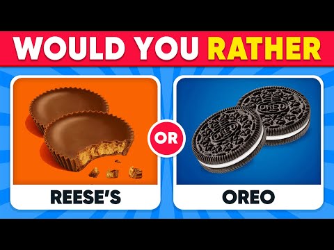 Would You Rather...? 🍔🍟🍦 Junk Food Edition | Daily Quiz