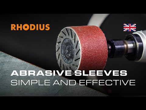 Using abrasive sleeves – simple and effective