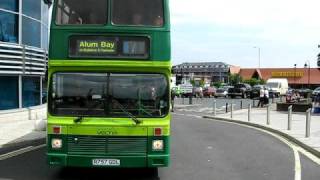 THREE SOUTHERN VECTIS BUSES ENTERING NEWPORT BUS STATION