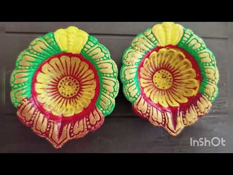 🪔Colourfull Diya Decoration Ideas For Diwali 🪔