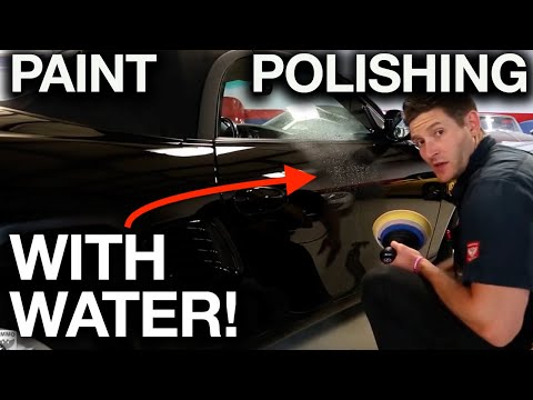 How to Polish Car Paint with Water!