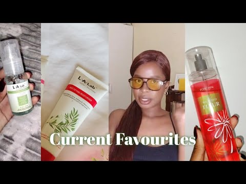 CURRENT FAVOURITES | Skincare, haircare, fragrance and other items✨ |Tshivhuya