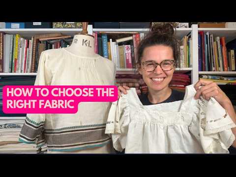 How to choose the right fabric for summer blouses and tunic - pattern hacking ideas