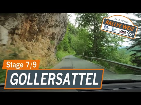 Rallye Weiz 2024: Stage 7/9 Gollersattel | Recce