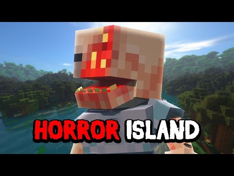 BUILDING HORROR ISLAND in MINECRAFT