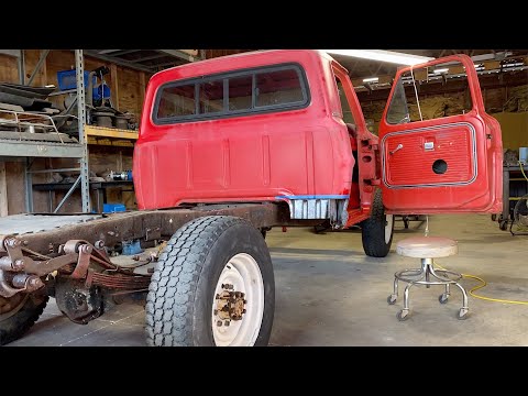 1968 FORD F250 Restoration - Metal Work Begins!