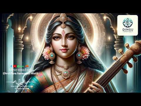 देवी परा सरस्वती स्तुति (Para Saraswati Stuti) | Spiritual Sanskrit / Hindi Song |  Dinsu Spiritual