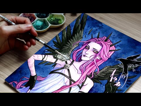 Dark Wings // Life Updates + Paint with Me!