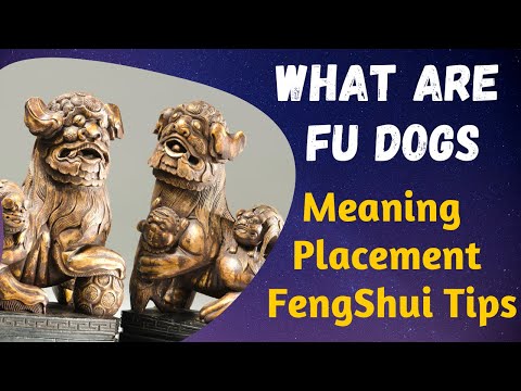 What Are Fu Dogs, Chinese Lions Statue Meaning, Fu Dogs Placement, How To Use Fu Dogs For Protection