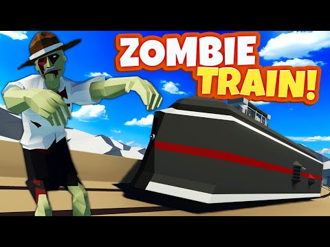 We Used a Train to ESCAPE the Zombie Apocalypse in Stormworks Multiplayer!