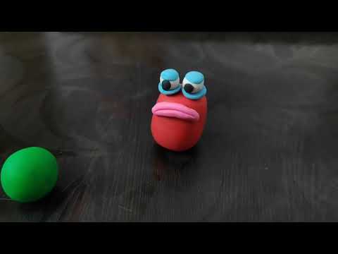 short Clay Stop motion Animation||by-Toonpaii