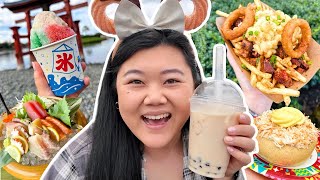 What to Eat at EPCOT! 🪩😋 Disney World Food Tour 2024