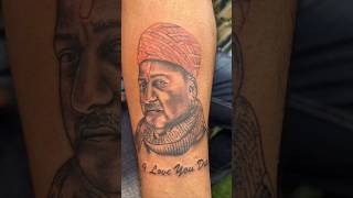 Portrait tattoo #tattoo#portrait #delhitattooartist #delhitattoostudio #shortsfeed