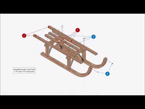 Wooden Sled Plan