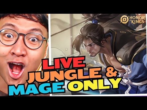 🔴 LIVE Spam Jungle & Mage! - Honor Of Kings