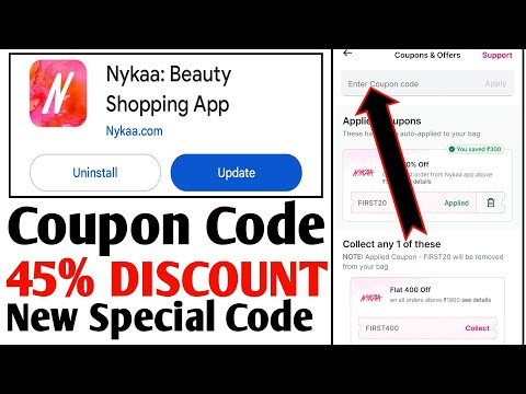 nykaa coupon new code today 2023 | coupon code for nykaa 2023 | nykaa coupon code for first order