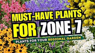 😱 ZONE 7 GARDENING GOLD! - Top 10 MUST-HAVE PLANTS for Your Regional Garden! ✨🌼