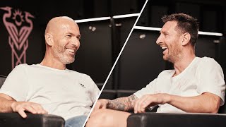 WHEN ZINEDINE ZIDANE MET LIONEL MESSI