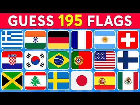 Guess the Country by the Flag Quiz 🚩🌎 Can You Guess the 195 Flags? | Quiz Galaxy