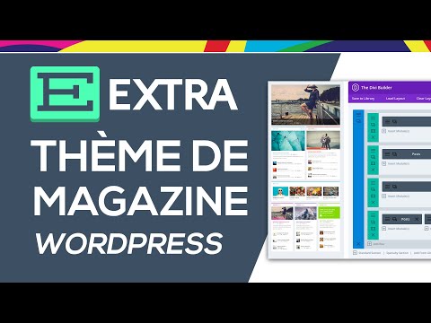 Thème Extra WordPress Elegant Theme : thème pour site magazine