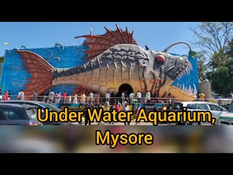 Underwater Acquarium | Lokaranjan Aqua World Underwater Zoo #mysore | #fish #underwater #acquarium