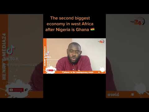 The #second #biggest #economy in west #Africa after #Nigeria is #Ghana. #Short #viralshorts #video