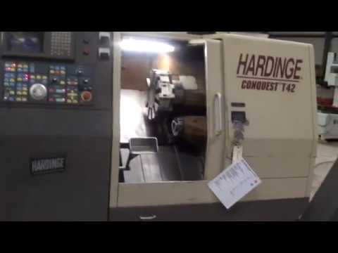 1995 HARDINGE T42 CNC LATHE