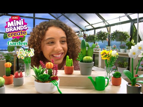 Create your own plant collection with new Mini Brands Create Garden!