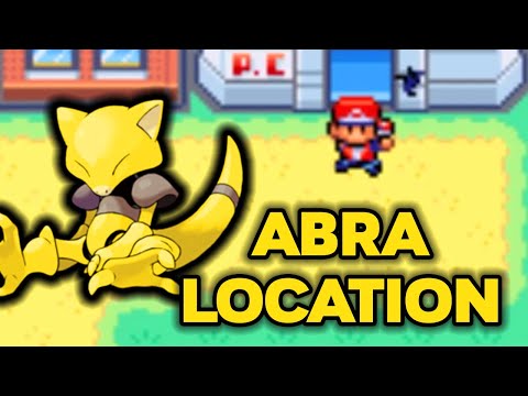 How to Catch Abra in Pokemon FireRed and LeafGreen!