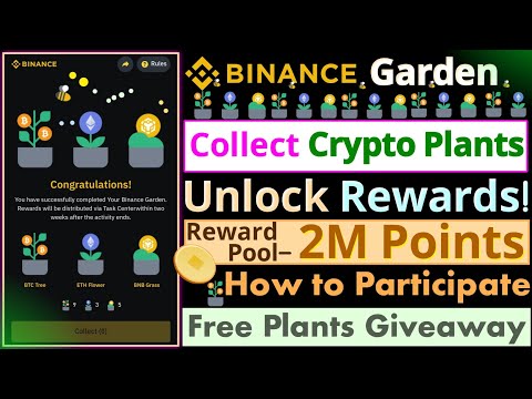 Binance Crypto Plants || How to Grow Your Binance Garden and Unlock Rewards || Binance Points