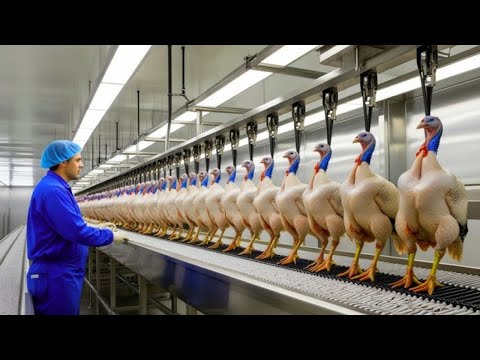 How Millions of Turkeys Are Raised and Processed for Your Table