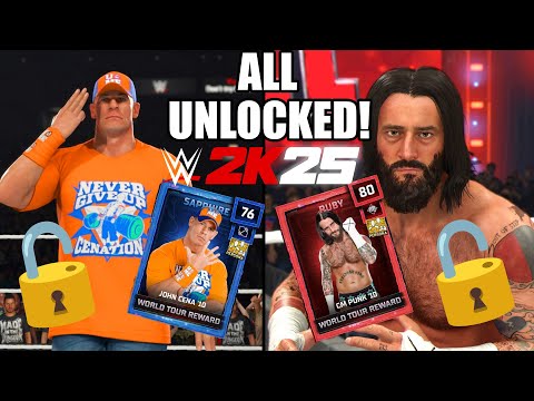 WWE 2K25: How To Unlock ALL 15 Persona Cards