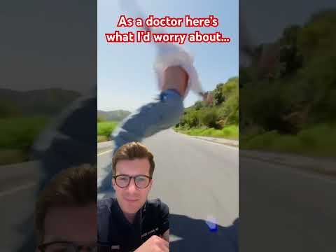 Doctor reacts to major skateboarding crash #shorts