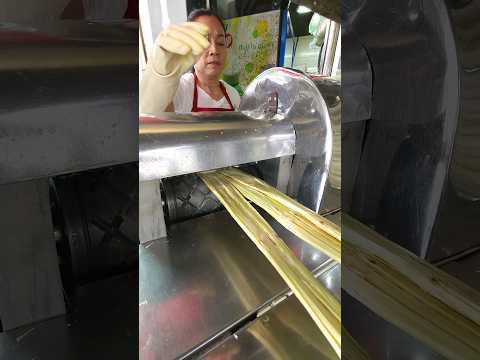 호치민의 신기한 사탕수수 주스 만드는 과정 The process of making Ho Chi Minh's magical sugar cane juice #shorts